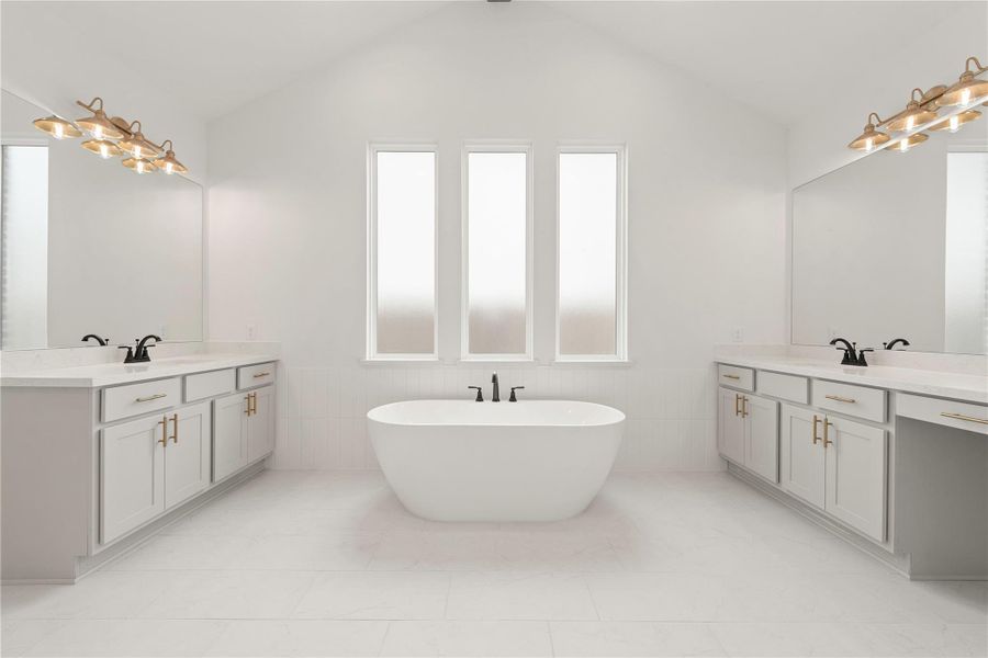 Furnished interior view inside a new home in COLTON®, Montgomery (Image 11).