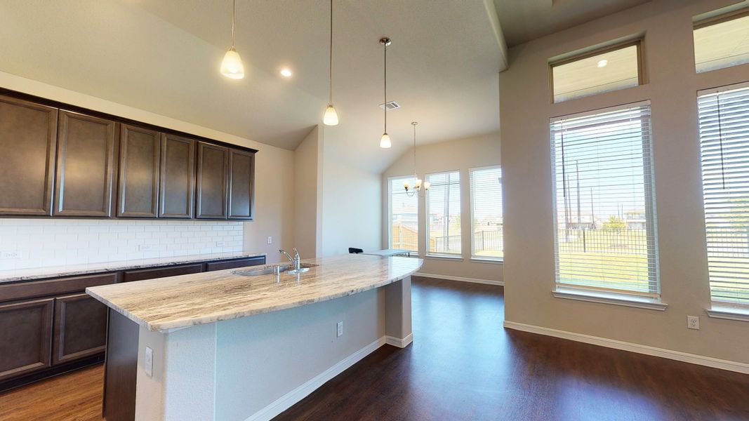 Representative furnished interior of a home built from the Floor Plan 3256 by Colina Homes in Grand Magnolia, Magnolia (Image 7).