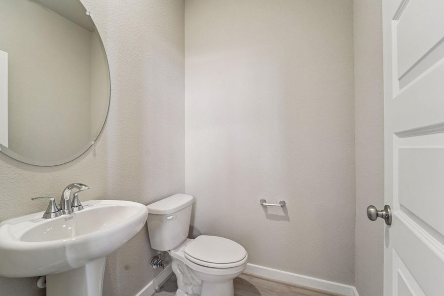 Photo is not of the actual home, but is an inspirational photo of builder’s model home and may depict options, furnishings, and/or decorator features that are not included