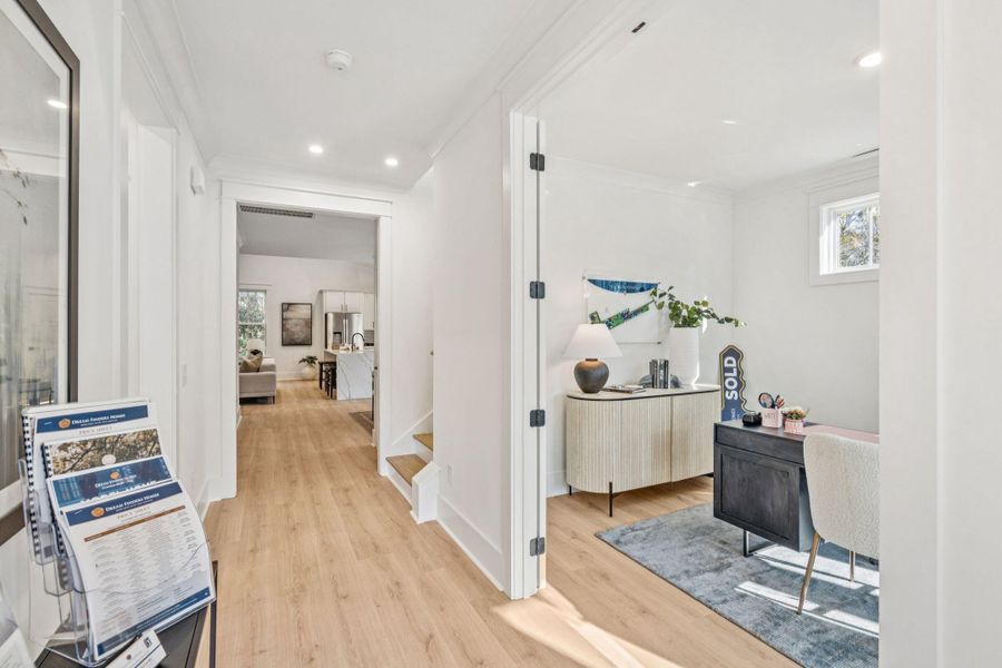 Furnished interior view inside a new home in Waterloo Estates, Johns Island (Image 12).