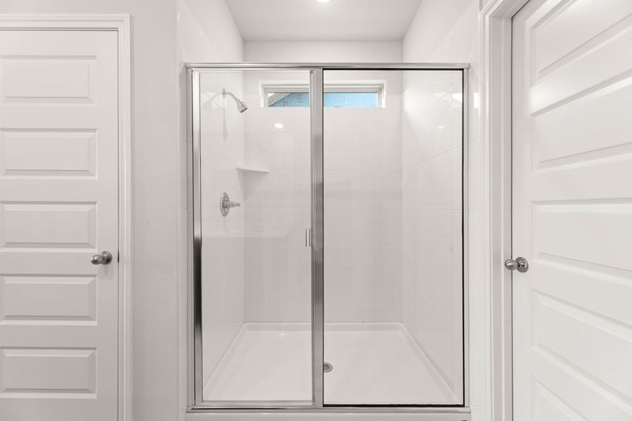 Front exterior of a new home in Northspur, Terrell, TX, highlighting curb appeal (Image 18). Front exterior of a new home in Northspur, Terrell, TX, highlighting curb appeal (Image 18).