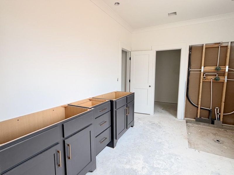 In-progress construction of a new home in Livingstone Park, Kennesaw, GA (Image 33).