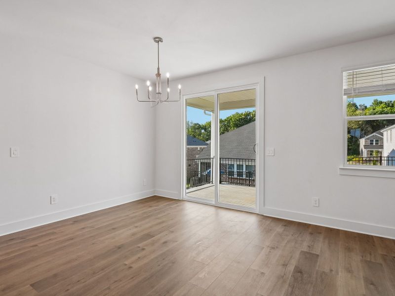Spacious, unfurnished interior of a new home in Station Hill - Estate Series, Franklin (Image 12).