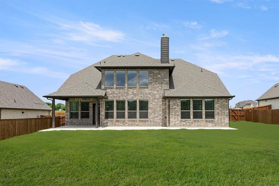 DFW-Lovers Landing-Concept 3218-915 Allegro Avenue-Backyard-Risewell Homes