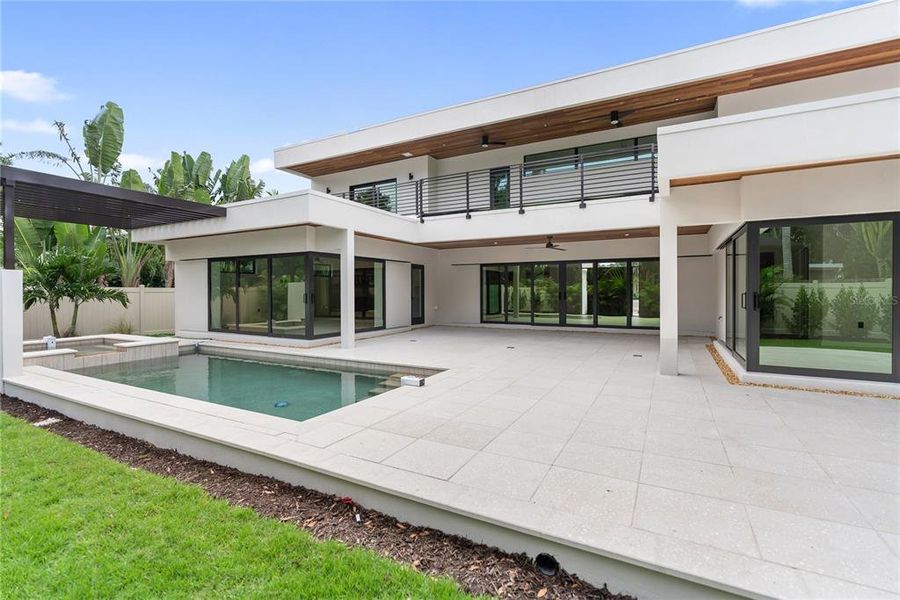 Exterior details and patio area of a home in , Sarasota (Image 27).