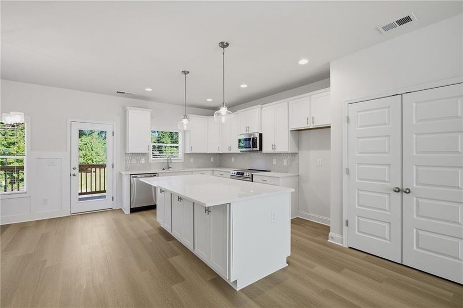 Furnished interior view inside a new home in , Mableton (Image 5).