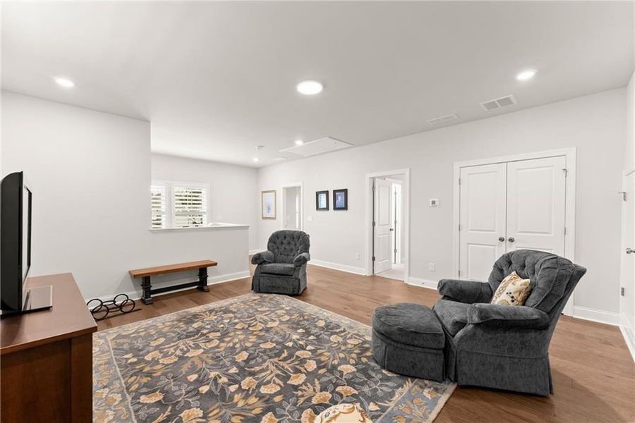 Furnished interior view inside a new home in Promenade at Sawnee Village, Cumming (Image 43).