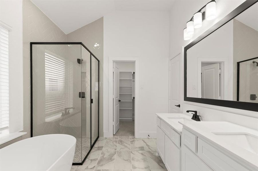 Furnished interior view inside a new home in Edgewood Creek, Celina (Image 7). Furnished interior view inside a new home in Edgewood Creek, Celina (Image 7).