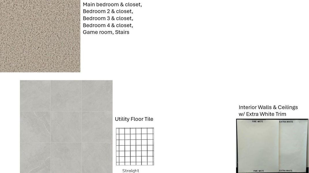 Sample of building materials used in homes in Sienna 45', 50', Missouri City (Image 37). Sample of building materials used in homes in Sienna 45', 50', Missouri City (Image 37).