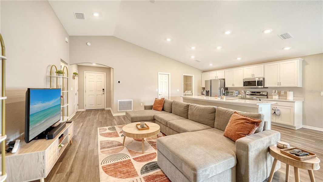 Furnished interior view inside a new home in , Palmetto (Image 7).