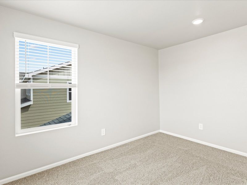 The Chatfield floorplan image taken at a Meritage Homes community in Johnstown, CO