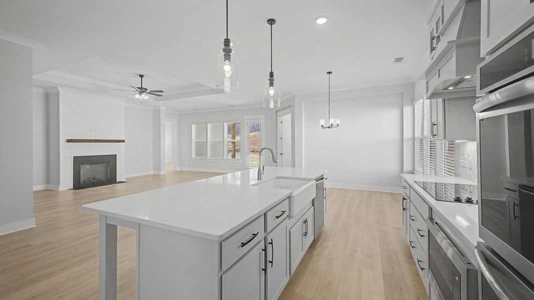 Furnished interior view inside a new home in Brush Creek, Fairview (Image 27).