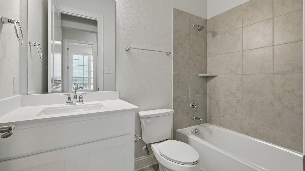 Representative furnished interior of a home built from the Brown by DRB Homes in Anna Ranch, Anna (Image 30).