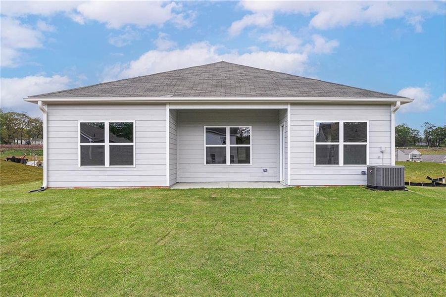 Front exterior of a home in the Lake Preserve at Jackson Trail community, located in Hoschton, GA (Image 10). Front exterior of a home in the Lake Preserve at Jackson Trail community, located in Hoschton, GA (Image 10).