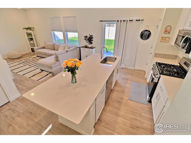 Furnished interior view inside a new home in , Evans (Image 17).