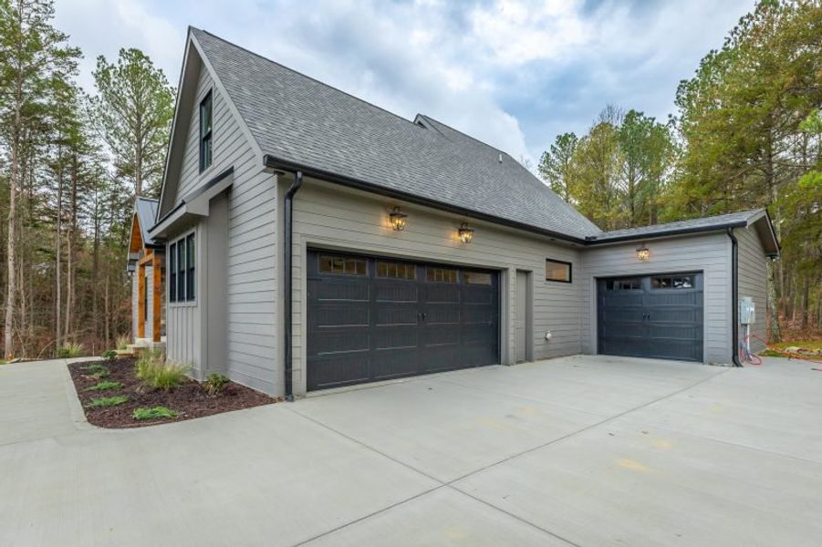 Front exterior of a new home in River Gorge Ranch, Guild, TN, highlighting curb appeal (Image 38).