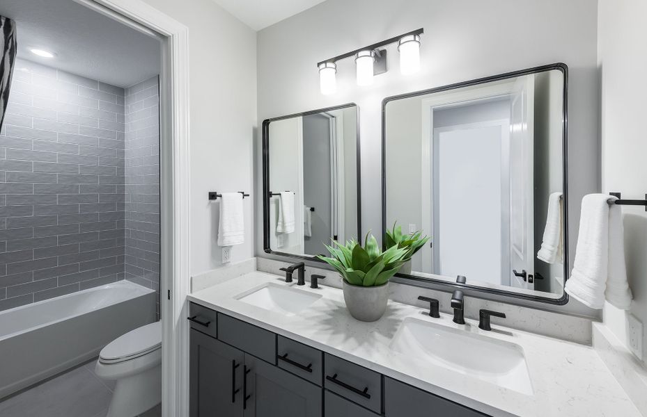 Representative furnished interior of a home built from the Oakhurst by DiVosta in Amara, Lake Worth (Image 11). Representative furnished interior of a home built from the Oakhurst by DiVosta in Amara, Lake Worth (Image 11).