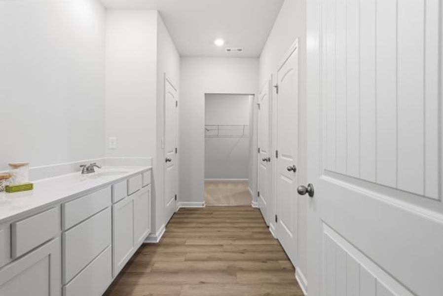 Representative furnished interior of a home built from the Orchard by Piedmont Residential in Villages at Cedar Hill, Dallas (Image 44).