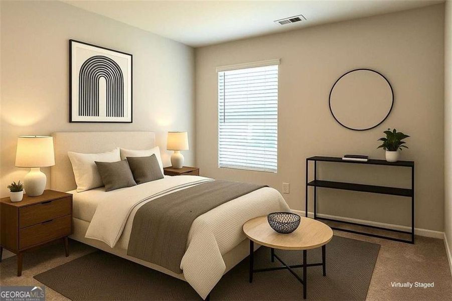 Furnished interior view inside a new home in , Union City (Image 11). Furnished interior view inside a new home in , Union City (Image 11).