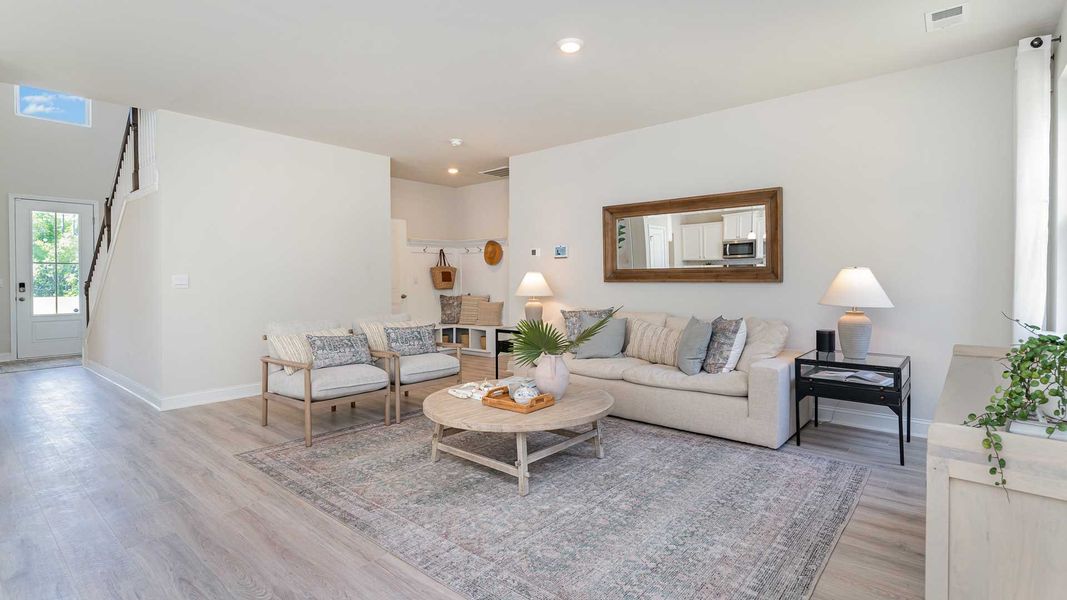 Furnished interior view inside a new home in Waterbridge, Myrtle Beach (Image 10).