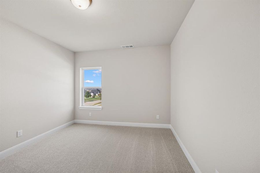 Spacious, unfurnished interior of a new home in Pecan Square - Estates, Northlake (Image 17). Spacious, unfurnished interior of a new home in Pecan Square - Estates, Northlake (Image 17).