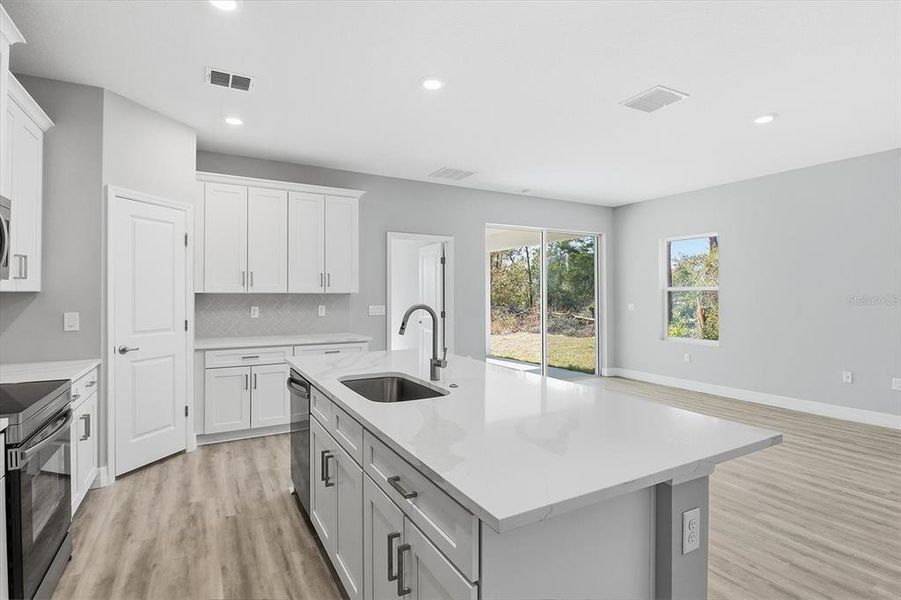 Furnished interior view inside a new home in , Ocala (Image 11).