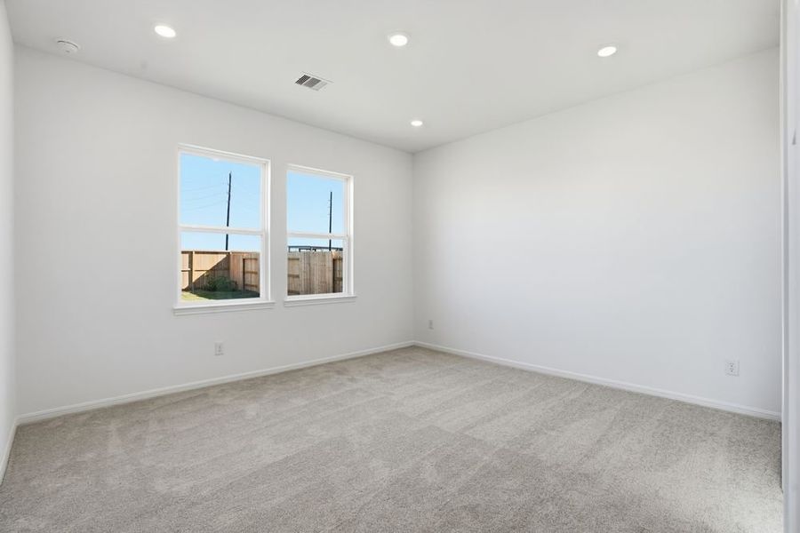Spacious, unfurnished interior of a new home in Brookewater 45s, Rosenberg (Image 21). Spacious, unfurnished interior of a new home in Brookewater 45s, Rosenberg (Image 21).