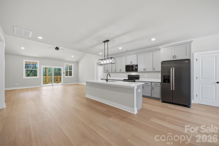 Furnished interior view inside a new home in , Morganton (Image 14).