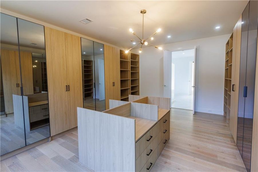 Furnished interior view inside a new home in , Suwanee (Image 14).