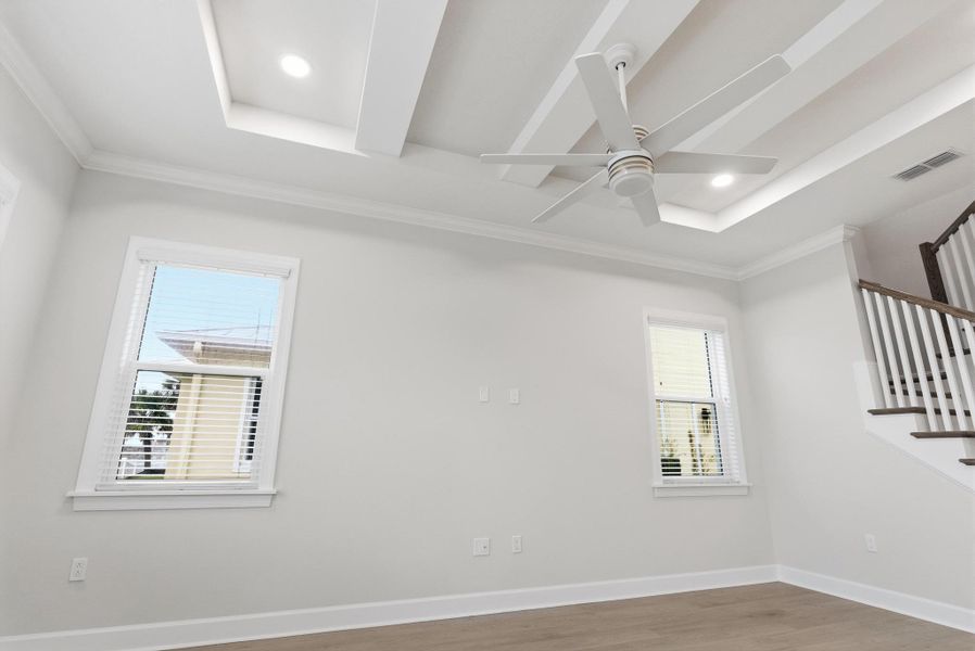 Representative unfurnished interior of a home built from the Bayview by SeaGate Homes in Beachview Cove, Ormond Beach (Image 57).