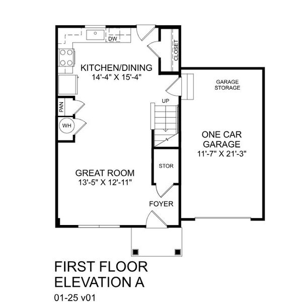 2D floor plan layout for the Dogwood by Ryan Homes in Coopers Mill, Westminster, SC (Image 2). 2D floor plan layout for the Dogwood by Ryan Homes in Coopers Mill, Westminster, SC (Image 2).