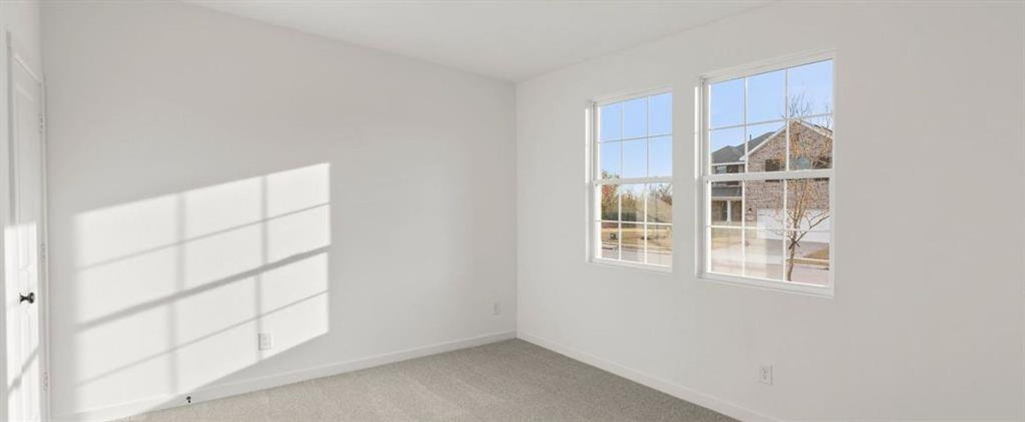 Spacious, unfurnished interior of a new home in Meadow Park, Melissa (Image 25). Spacious, unfurnished interior of a new home in Meadow Park, Melissa (Image 25).