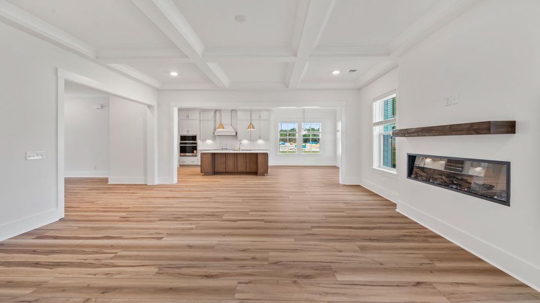 Spacious, unfurnished interior of a new home in Pamlico Terrace, Awendaw (Image 24).