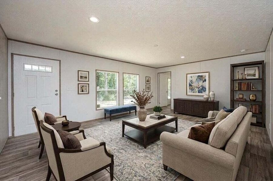 Furnished interior view inside a new home in , St. George (Image 11). Furnished interior view inside a new home in , St. George (Image 11).