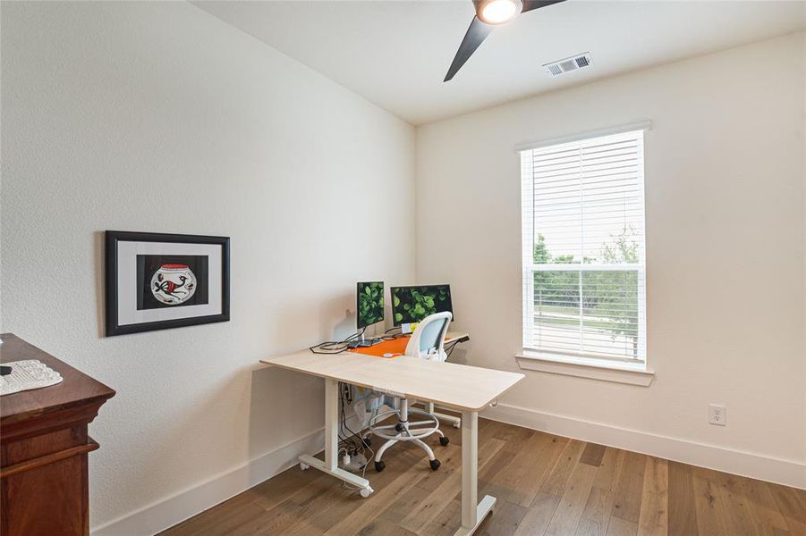 Second Bedroom on First Level, Currently used as an Office