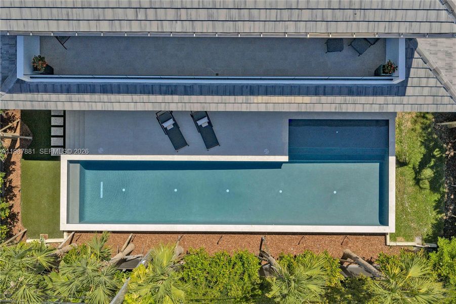 Exterior details and patio area of a home in , Miami (Image 51).