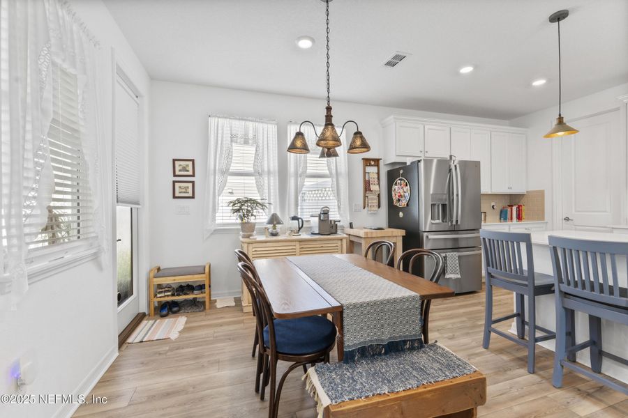 Furnished interior view inside a new home in Bradley Pond, Jacksonville (Image 35).