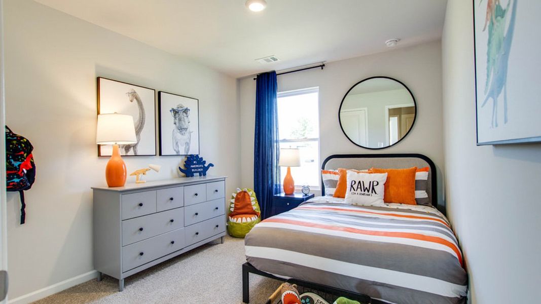 Furnished interior view inside a new home in River Landing Townhomes, Murfreesboro (Image 24).