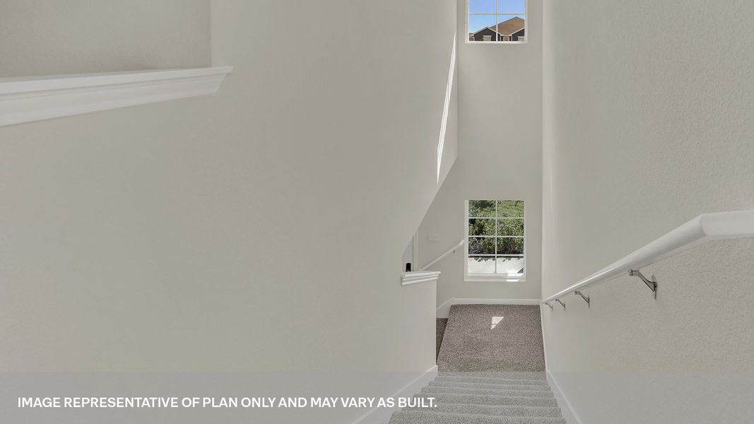 Representative unfurnished interior of a home built from the The Madison by D.R. Horton in Paramount, Kyle (Image 22). Representative unfurnished interior of a home built from the The Madison by D.R. Horton in Paramount, Kyle (Image 22).