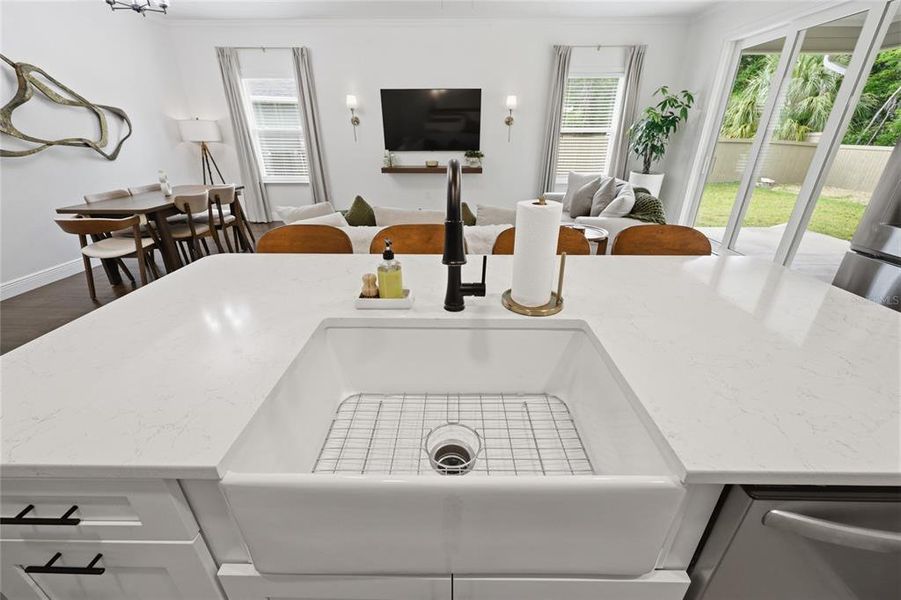 Close-up of interior finishes inside a home in , Gainesville (Image 22).