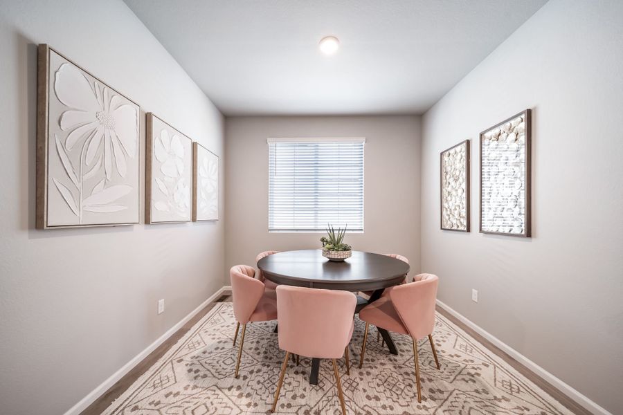 Furnished interior view inside a new home in Green Valley Ranch, Aurora (Image 10). Furnished interior view inside a new home in Green Valley Ranch, Aurora (Image 10).