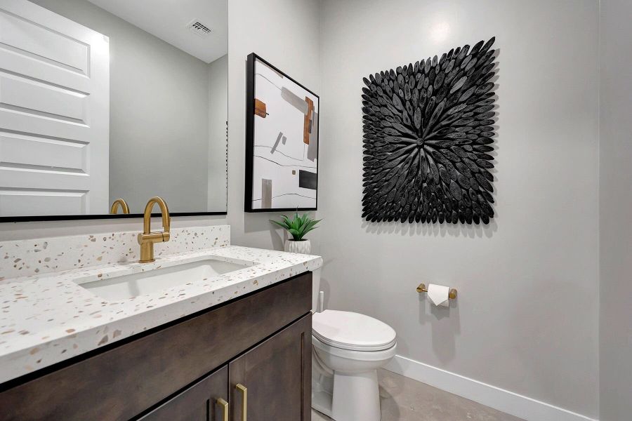 Representative furnished interior of a home built from the Slate by Mattamy Homes in Miravida, Surprise (Image 37).