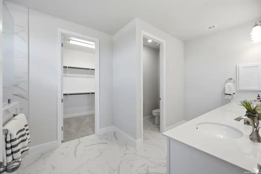 Furnished interior view inside a new home in The Parklands, Schertz (Image 11).