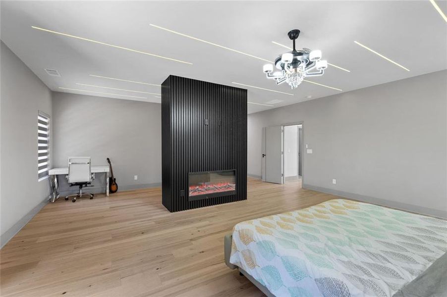 Furnished interior view inside a new home in , Stone Mountain (Image 69).