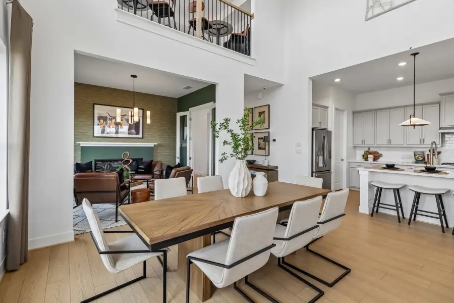 Furnished interior view inside a new home in Blue Creek Trails, Richmond (Image 13).