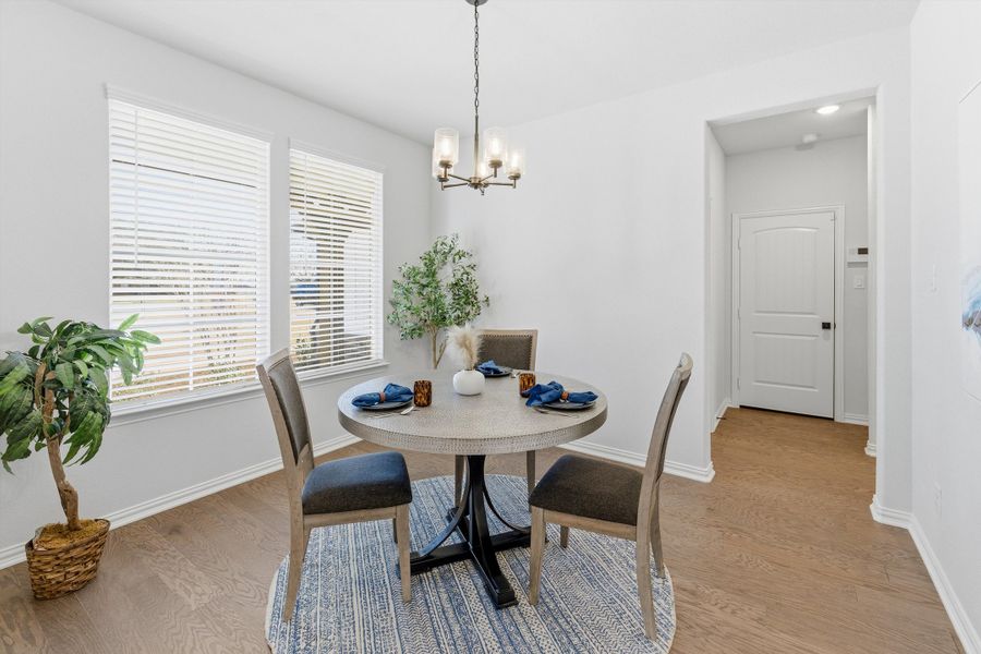 Furnished interior view inside a new home in Terra Escalante, Blue Ridge (Image 12).