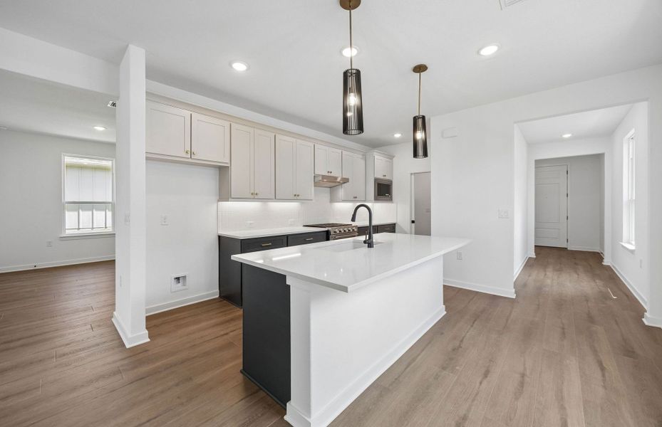 Furnished interior view inside a new home in Sun City Texas, Georgetown (Image 11).