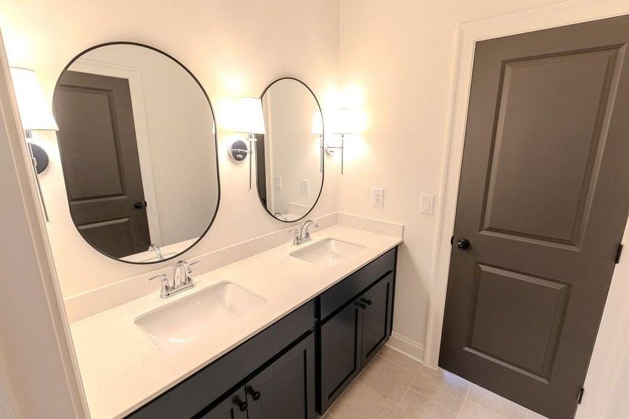 Furnished interior view inside a new home in , Hoschton (Image 11).