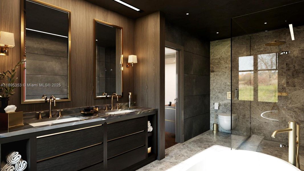 Furnished interior view inside a new home in , Fort Lauderdale (Image 9). Furnished interior view inside a new home in , Fort Lauderdale (Image 9).