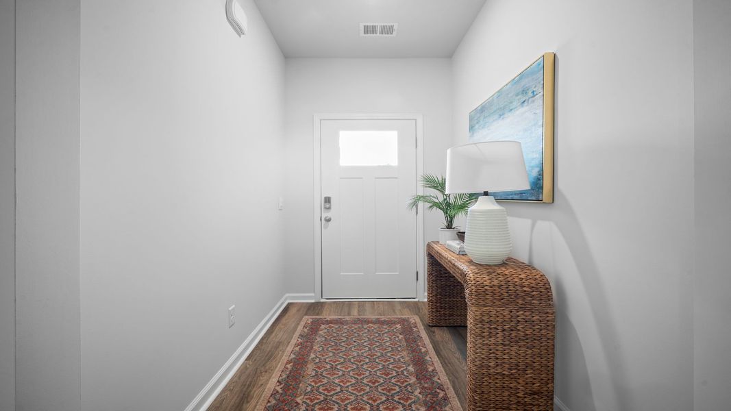 Furnished interior view inside a new home in Fernhill Farms, Statesboro (Image 6).